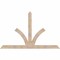 Ekena Millwork Richland Smooth Timber Gable Bracket, Douglas Fir, 96"W x 60"H x 3 1/2"D x 5 1/2"F, 15/12 Pitch GBW096X60X0406RIC00SDF - alternate 1